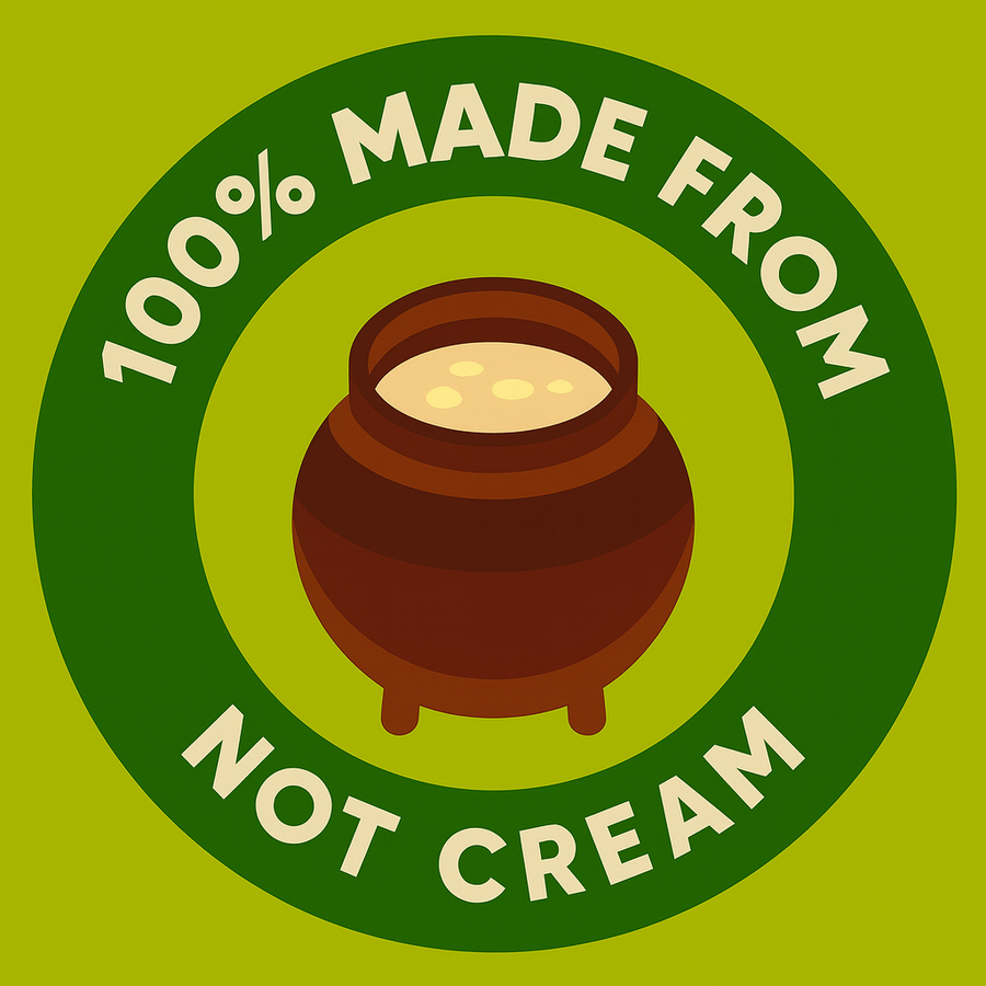 MORHAV® A2 GIR COW GHEE GOLD | 100% Ayurvedic Bilona Method | Curd-Churned in Braham Mahurat NOT Cream Cultured Ghee| | Lactose-Free | No Preservatives | No Chemicals | Keto-Friendly | Lab Tested