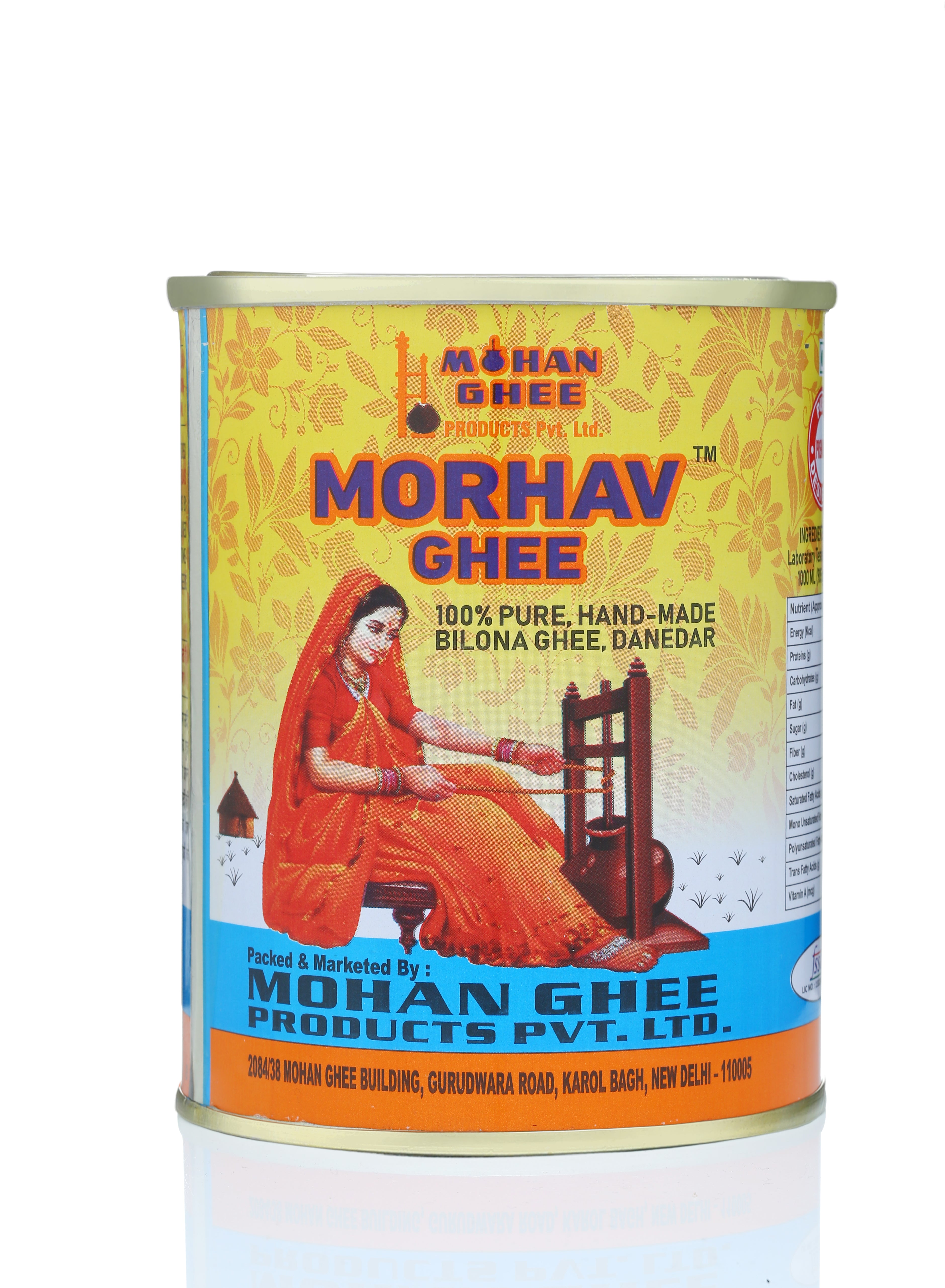 MORHAV® GHEE DESI GHEE (FROM A2 BUFFALO MILK) | 100% Bilona Method | i ...